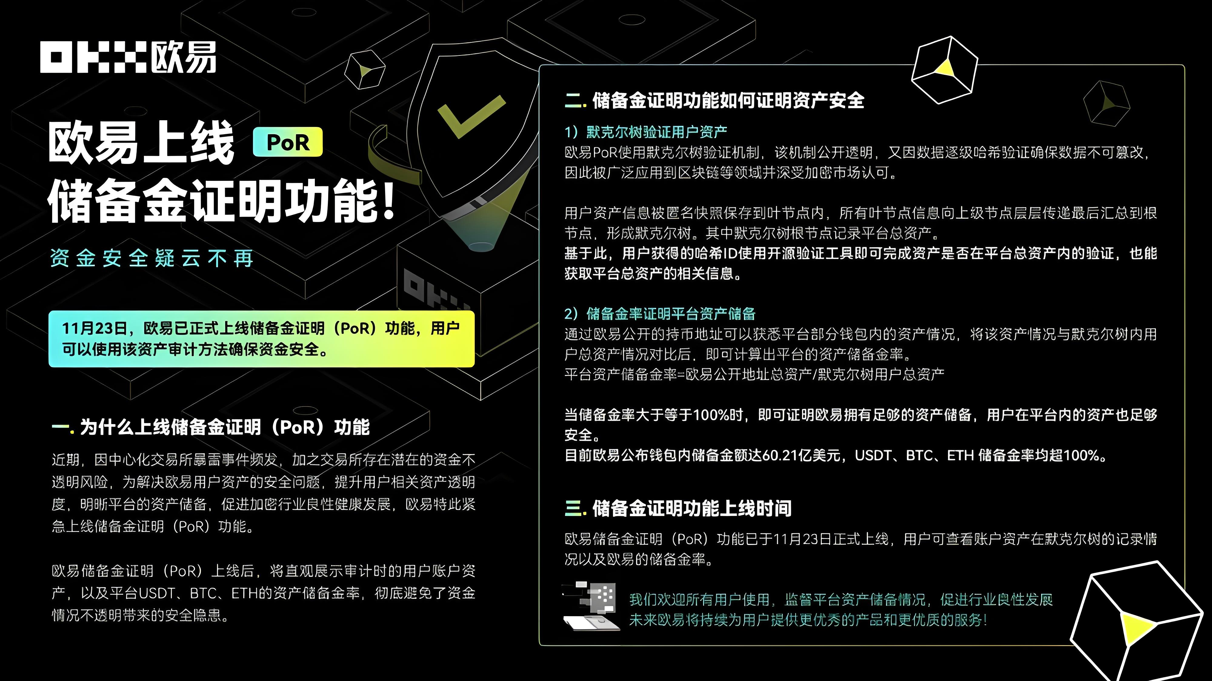 如何安全使用欧易储备金证明?